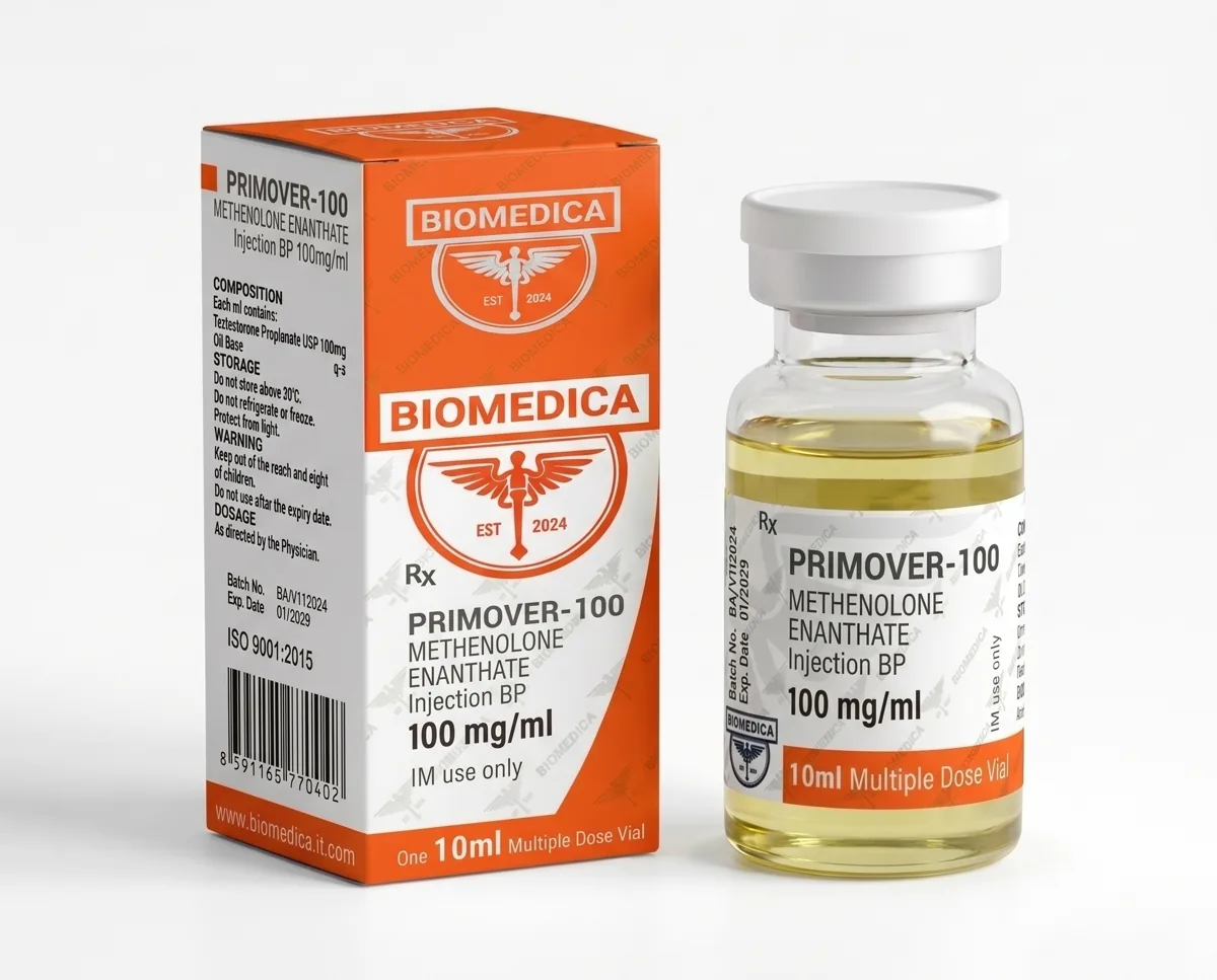 Methenolone Enanthate packaging