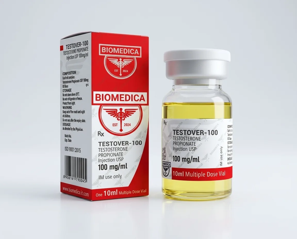Testosterone Propionate packaging